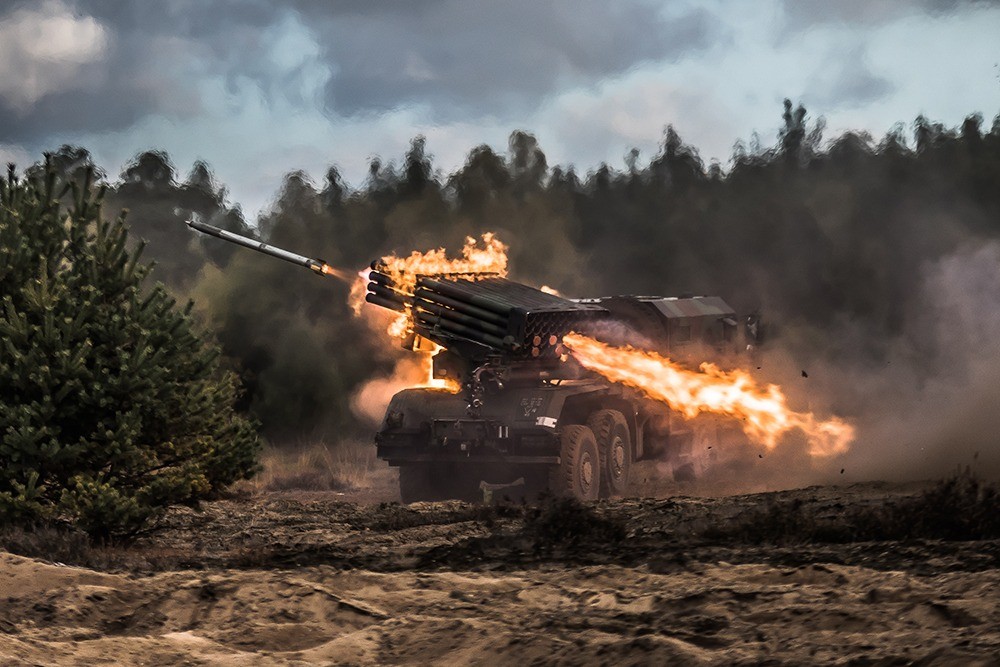 WR-40 Langusta Polish 122mm MRL (D)